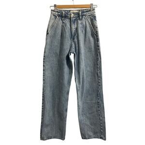 Abercrombie & Fitch Curve Love High Rise Loose Jean Pleated Women's sz. 24